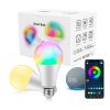 Smart Light Bulbs, Full Color Changing Dimmable Smart WiFi Bulbs Compatible with Alexa and Google Home, A19, 60 W 800 Lumens,2.4Ghz only, No Hub Requi