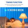 Smart Light Bulbs, Full Color Changing Dimmable Smart WiFi Bulbs Compatible with Alexa and Google Home, A19, 60 W 800 Lumens,2.4Ghz only, No Hub Requi