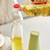 1pc Oil Pot Oil Bottle Household Kitchen Oil Bottle Oil Tank Automatic Opening And Closing Seasoning Bottle 9.31*2.85in